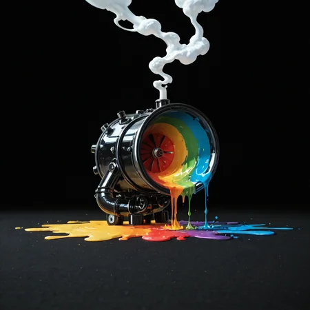 hotTurb0,Turb0,smoke, splash color,ink, rainbow color,
Dark Background