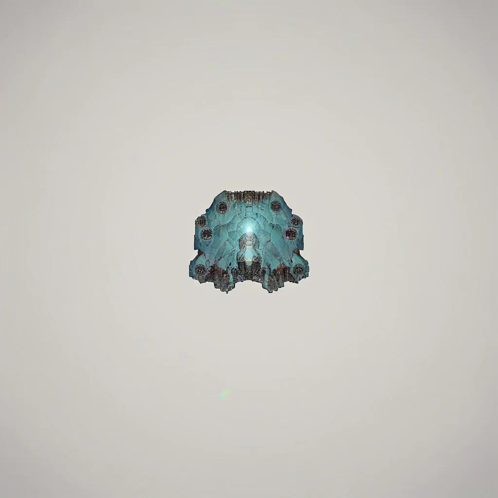 <lora:Starsector_Ship_Pony_LORA:1>, simple background, spaceship, remnant, capital
