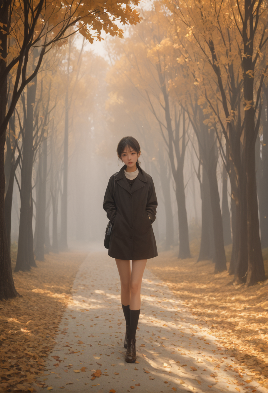 ,ruanyi1438,autumn leaves,<lora:1438 autumn leaves_v1_pony:1>, score_9,score_8_up,score_7_up,,8k,solo,,