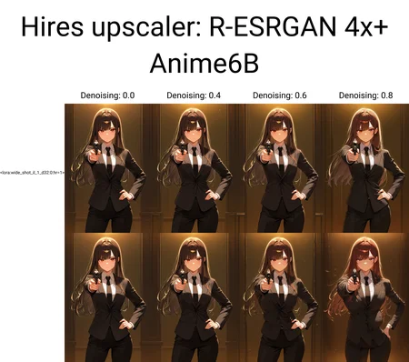 masterpiece, best quality, absurdres, safe
1girl, holding gun, hand on hip, pointing at viewer, suit, formal
<lora:wide_shot_il_1_d32:0:hr=1>