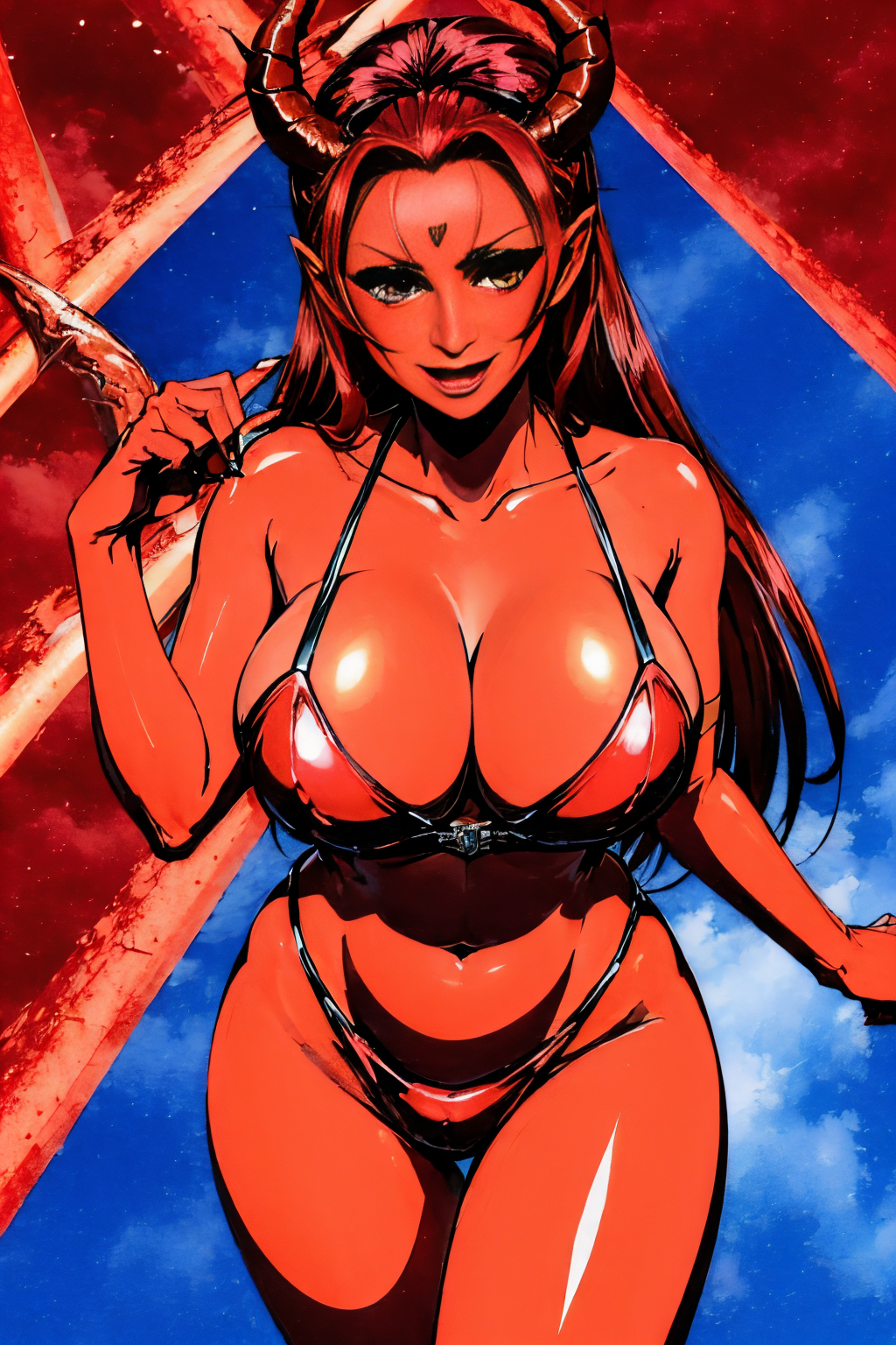 (EdobSuccubusRed:1.6) woman <lora:EdobSuccubusPelenka_v1.0:1>