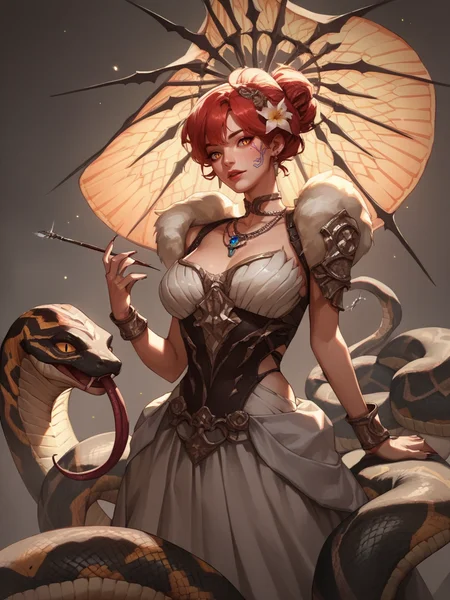 score_9, score_8_up, score_7_up, score_6_up, score_5_up, score_4_up,    <lora:sungm00XLP:0.8> sungm00, 1girl, snake