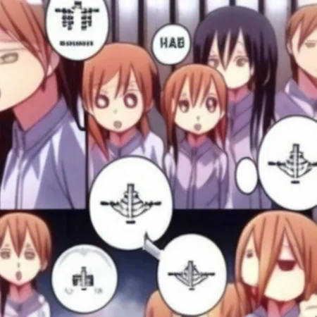 highschool, ( ( manga-style  ) )