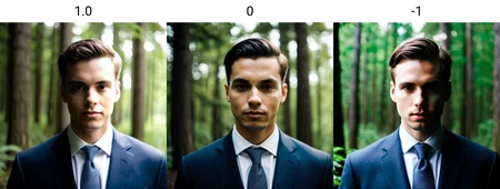 man in suit, forest, 8k, 4k, headshot <lora:light_slider_v1:1.0>