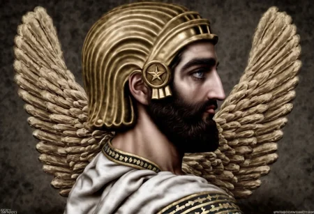 1boy, eye catching image of Cyrus the great, realistic