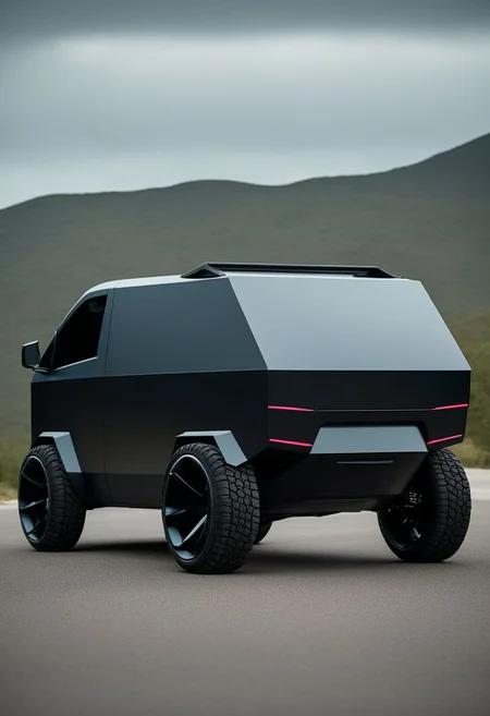 "Create an image that blends the futuristic design of a Tesla Cybertruck with the compact charm of a Daihatsu Hijet Truck S100. Visualize a vehicle with the robust, angular silhouette of the Cybertruck, but scaled down to the size and proportions of the Hijet Truck. Incorporate sleek, metallic surfaces and futuristic LED lighting reminiscent of the Cybertruck, while maintaining the practicality and versatility of the Hijet Truck's design. Let the resulting image showcase a unique fusion of modern innovation and classic utility, offering a fresh perspective on both vehicles' iconic features."
("REPUBLICA DOMINICANA." text logo: 1.4), black, black, graffiti, toxic gas, logo, death, skull mask, cyberpunk mask, hood, giant scythe in hand <lora:Harrlogos_v2.0_SDXL:1> <lora:sdxl_more_art-full_v1:0.8><lora:Harrlogos_v2.0:1> ( text pa-lante"Leonel logo:1.3) in the clouds, storm, lightning <lora:Storm_Cloud_Style:0.8>