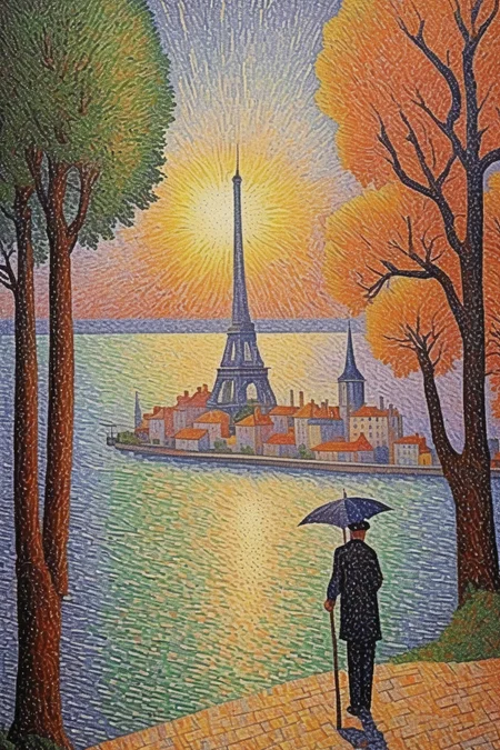<lora:Paul Signac Style:1>Paul Signac Style - pointillism art impressionism