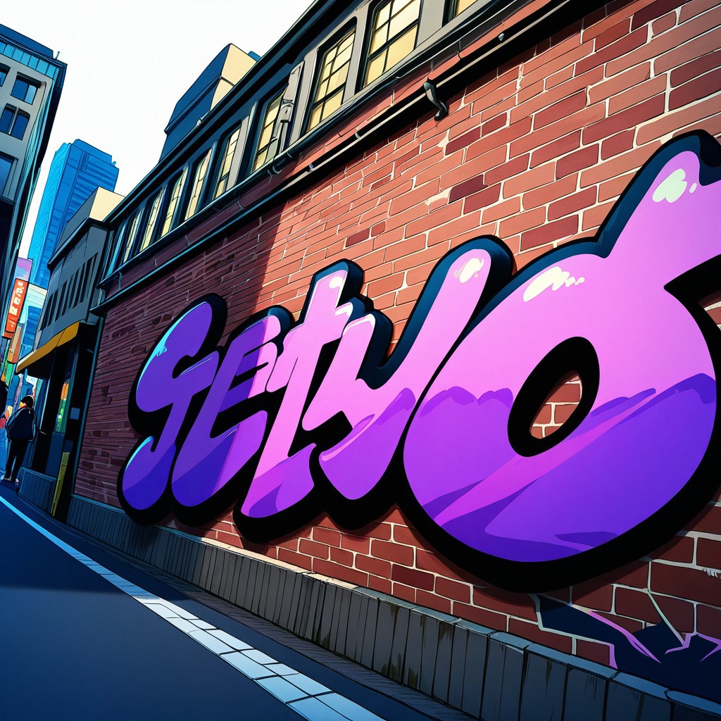 City street, graffiti, City Street Background, Hip Hop themed background,