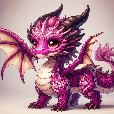 <lora:last-000009:1> dragon, chibi, (best quality:1.5), high quality, cloruaful