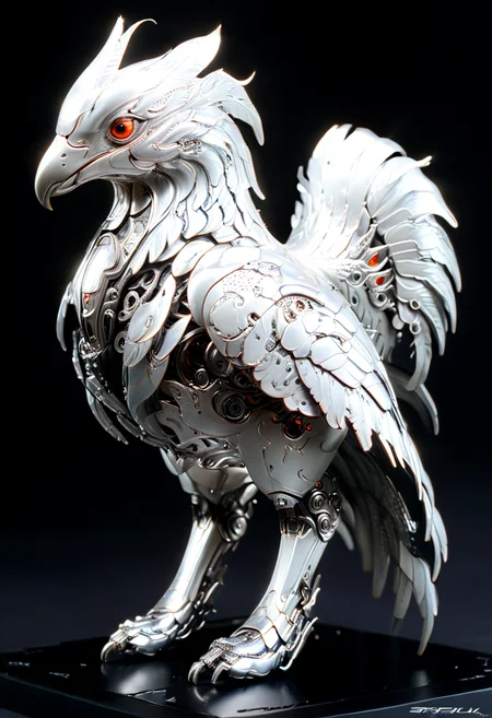 (HD, masterpiece, best quality, ultra detailed), pg-rated, a cockatrice made out of SilverPulse, add-detail-xl, xl_more_art-full_v1<lora:XL\Style\SilverPulseMorphXL.safetensors:1.0:1.0> <lora:XL\Enhance\add-detail-xl.safetensors:0.8:0.8> <lora:XL\Enhance\xl_more_art-full_v1.safetensors:0.8:0.8>