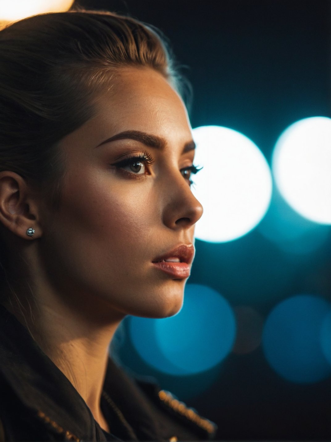 A dynamic cinematic photograph of Jenna_Sims_P_MXAI_SDXL:1.2  close up shot, pensive expression, SK_CINEMATIC, ziprealism