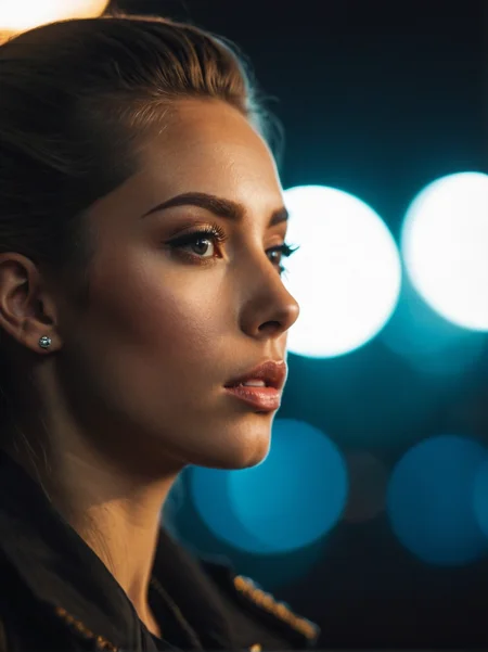 A dynamic cinematic photograph of Jenna_Sims_P_MXAI_SDXL:1.2 close up shot, pensive expression, SK_CINEMATIC, ziprealism