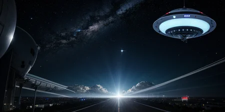 *Emergency* *Broadcast* *Space* *Orbiting*
*Futuretech* *AI* *Sleek* *Smooth* *Glossy*
UFO, Alien, Sky, Moons, Stars, Bright lights in the sky