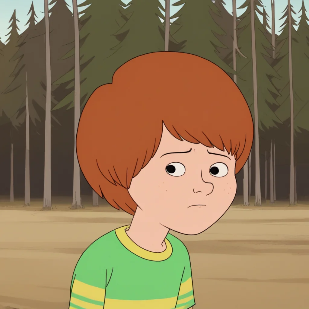 score_7_up, BREAK, BILLMURPHY, 1boy, solo, brown hair, short hair, black eyes, shirt, upper body, outdoors, forest,  <lora:BillMurphy_PXL_Leaf1:1>