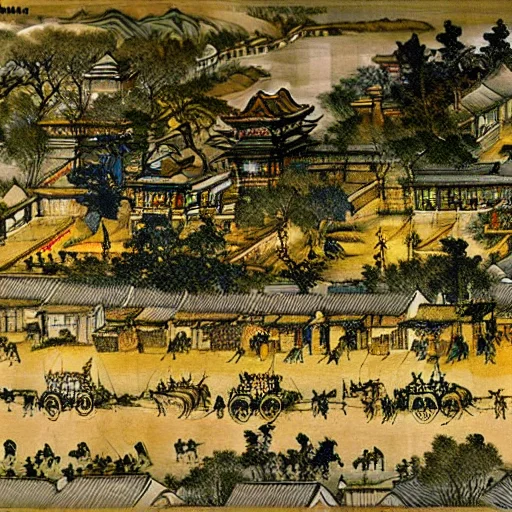 qingmingshanghe, <lora:qingmingshanghe>
