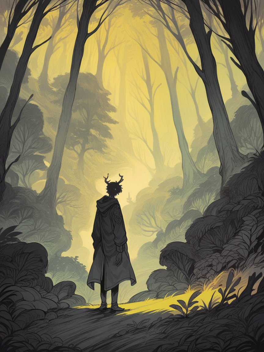 score_9, score_8_up, score_7_up, score_6_up, score_5_up, score_4_up,   <lora:f3nn3rXLP:0.9> f3nn3r, 1boy, forest, colourful