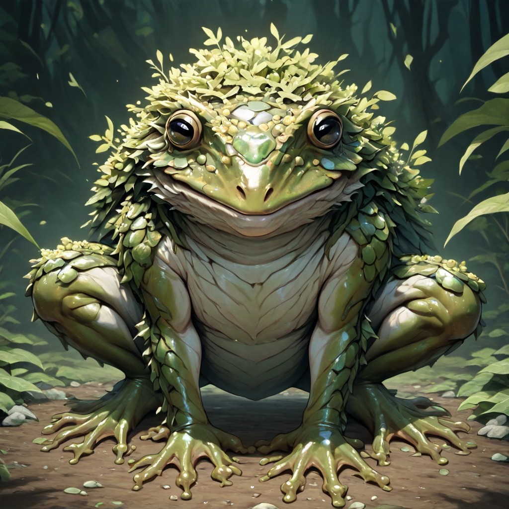 masterpiece, best quality, newest, absurdres, highres, FG-V2.0-Spirit, anima, animal focus, FG-V2.0, frog, no humans, FG-V2.0-Dragon, dragon