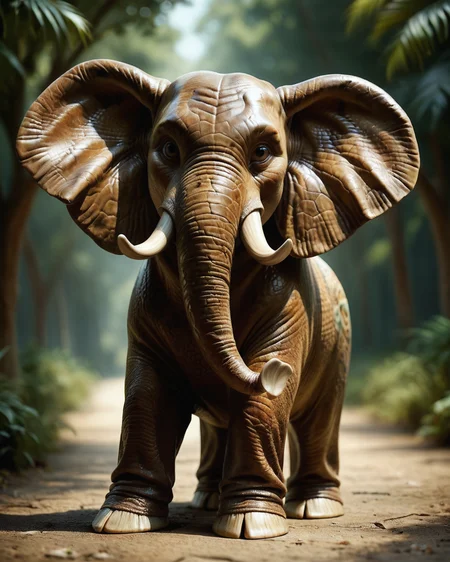 score_9, score_8_up, score_7_up, intricate details, rating_safe,
<lora:SnakeSkinStyle:0.7>,
1boy(solo,
elephant with Jed-snkskn, snakeskin,
full body, looking at the viewer, solo, happy), detailed background, depth of field, subsurface scattering,
<lora:ral-chrosc-clr:0.5>, ral-chrosc-clr,
<lora:xl_more_art-full_v1:0.3>,
<lora:add-detail-xl:0.3>