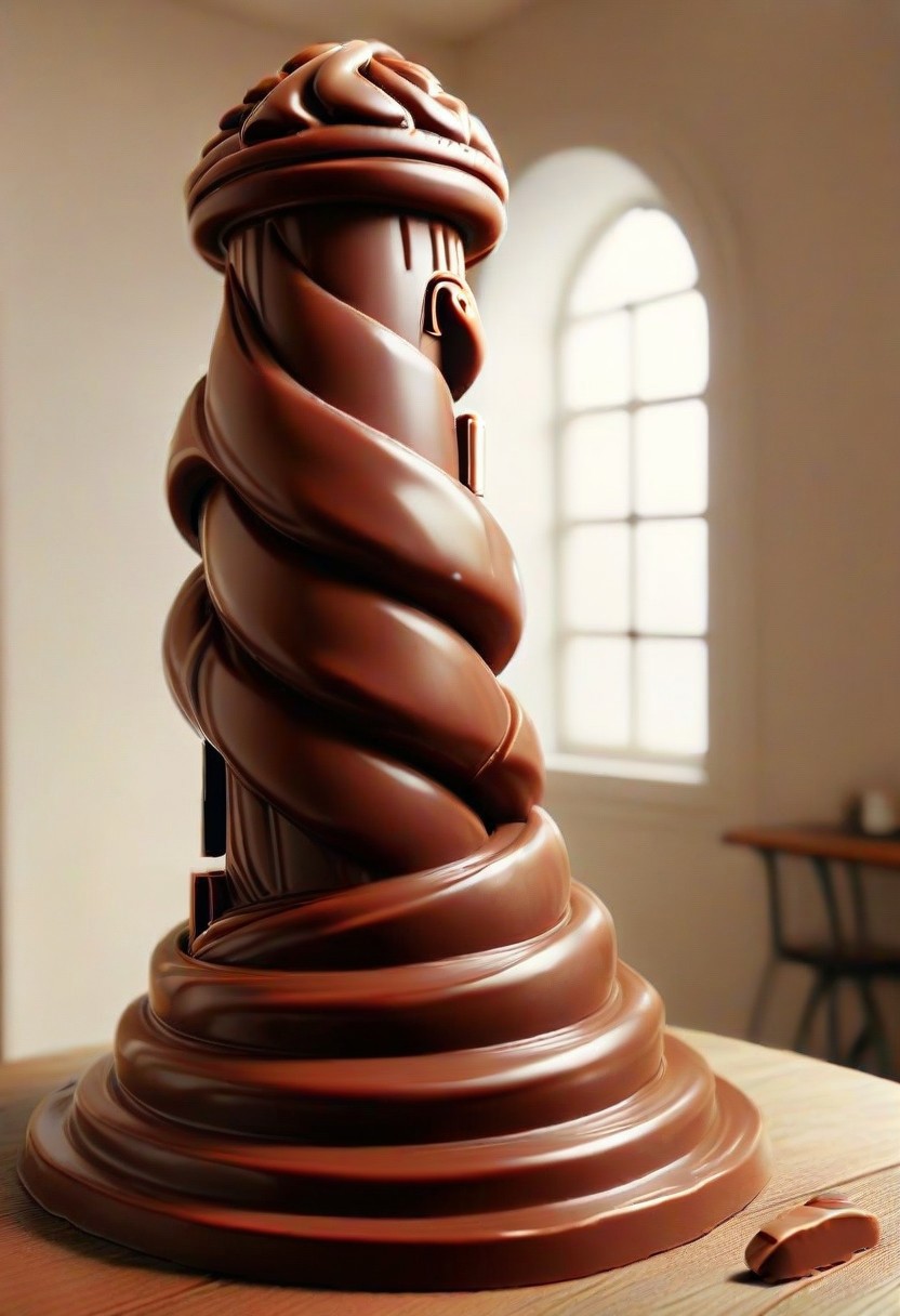 8k, score_9, score_8_up, score_7_up,Made of chocolate,
masterpiece, sun, spiral staircase