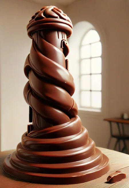8k, score_9, score_8_up, score_7_up,Made of chocolate,
masterpiece, sun, spiral staircase