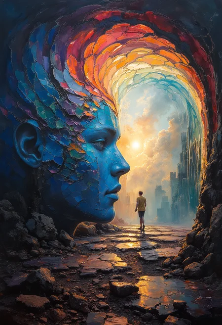 Shattered dreams, broken hope, Vibrant Glow