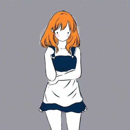 <lora:little_guy_xl_v1>,1girl,full body,