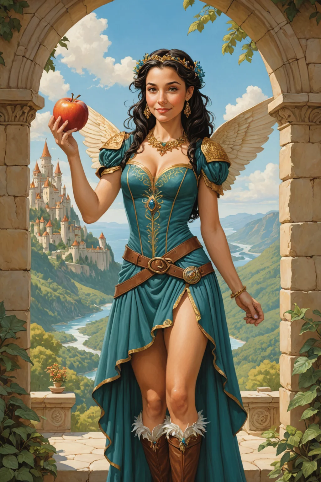 by Tony DiTerlizzi, by Alesya Osadchaya, (by Mark Lovett:1.30), character