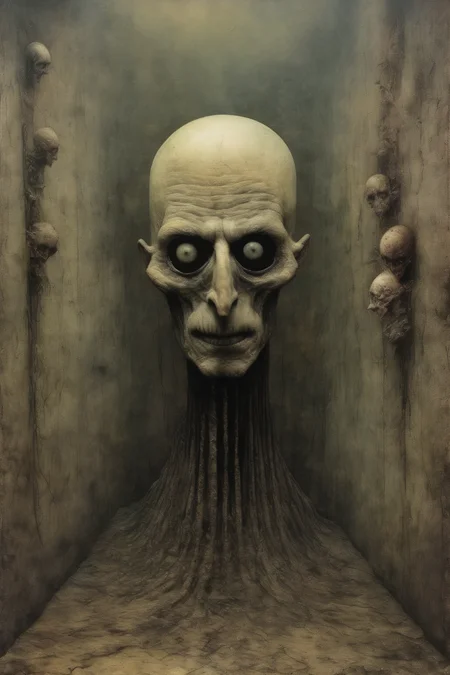 <lora:Santiago Caruso Style:1>Santiago Caruso Style - beksinski reuters joel peter witkin documentary 3d realist hell