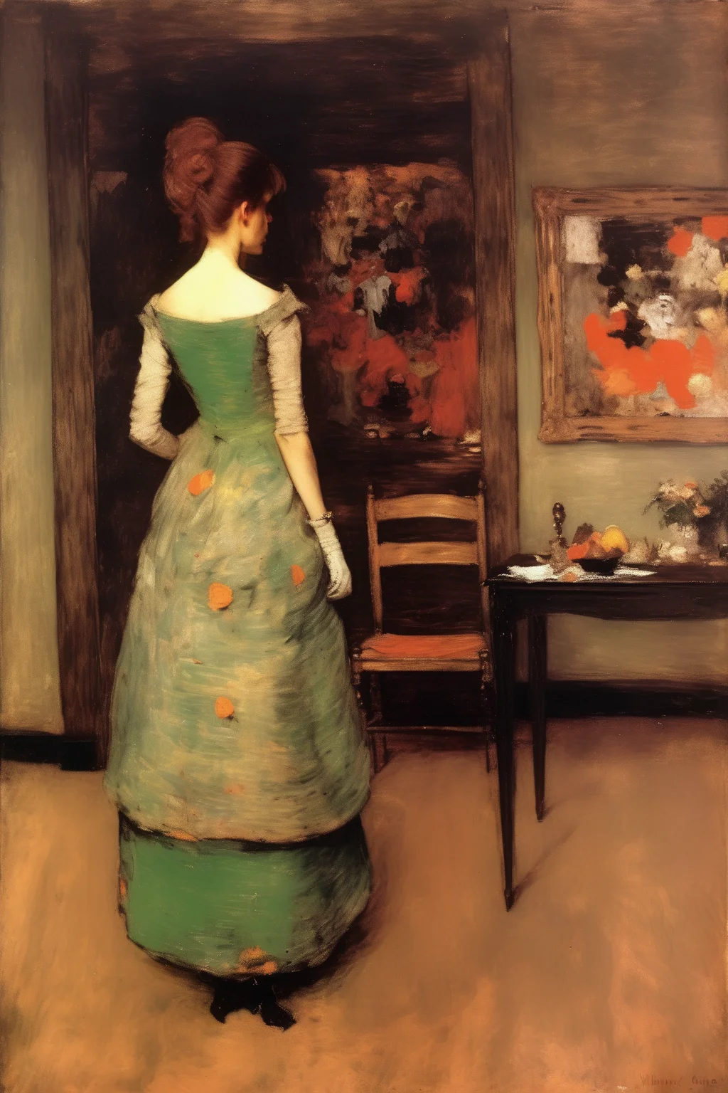<lora:William Merritt Chase Style:1>William Merritt Chase Style - abstract painted