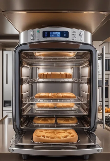 qu4ntum,masterpiece,best quality,amazing quality,flying ship,
toaster oven, baking bread