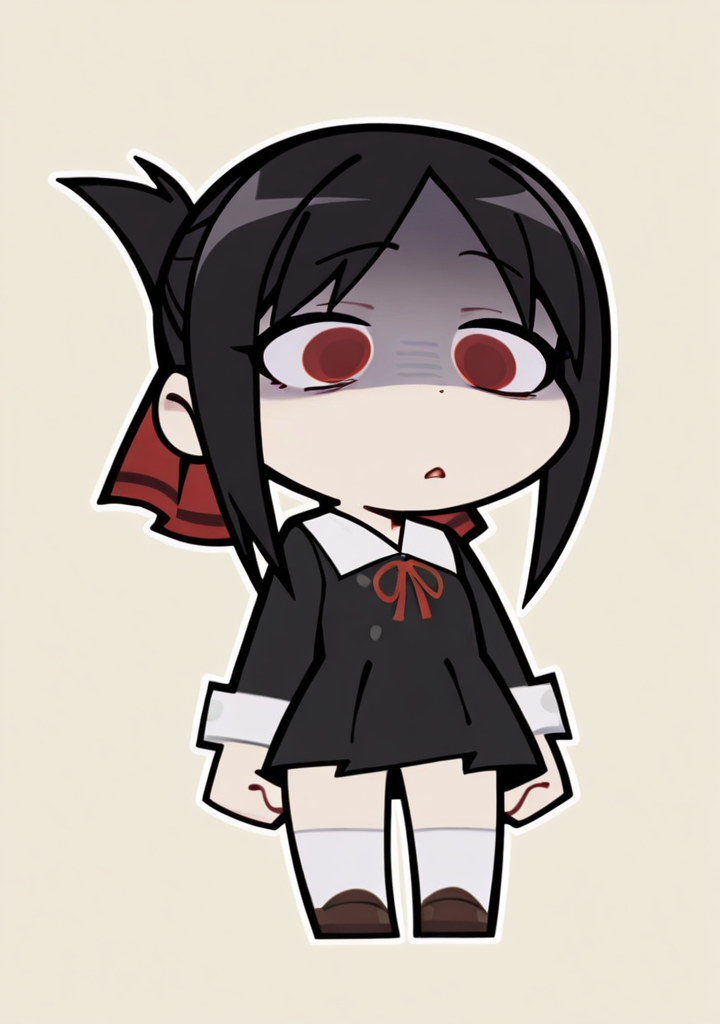 masterpiece,best quality,amazing quality,
1girl,<lora:zzzemoji:1>,zzzemoji,chibi,simple background,shinomiya kaguya, shaded face,