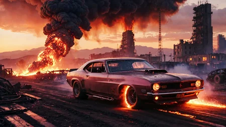 <lora:art_style\xl_VintageMusclecar-XL>