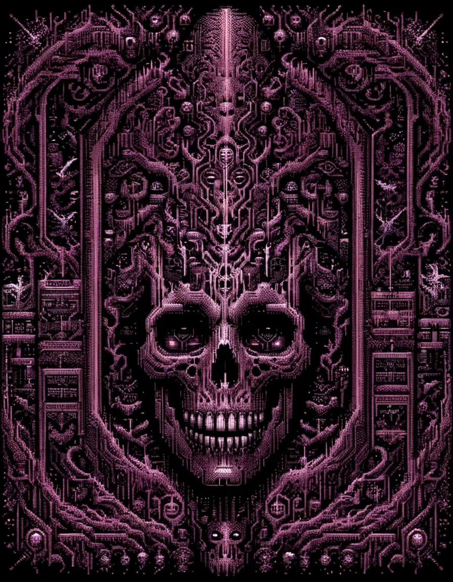 lush space, Margins Art, ral-ansrt, (dark pink theme:0.7) , horror, <lora:ral-ansrt:1.2>, fertile, epic, creative, perfect background, rich deep colors, background inspired, best, set logical ambient background