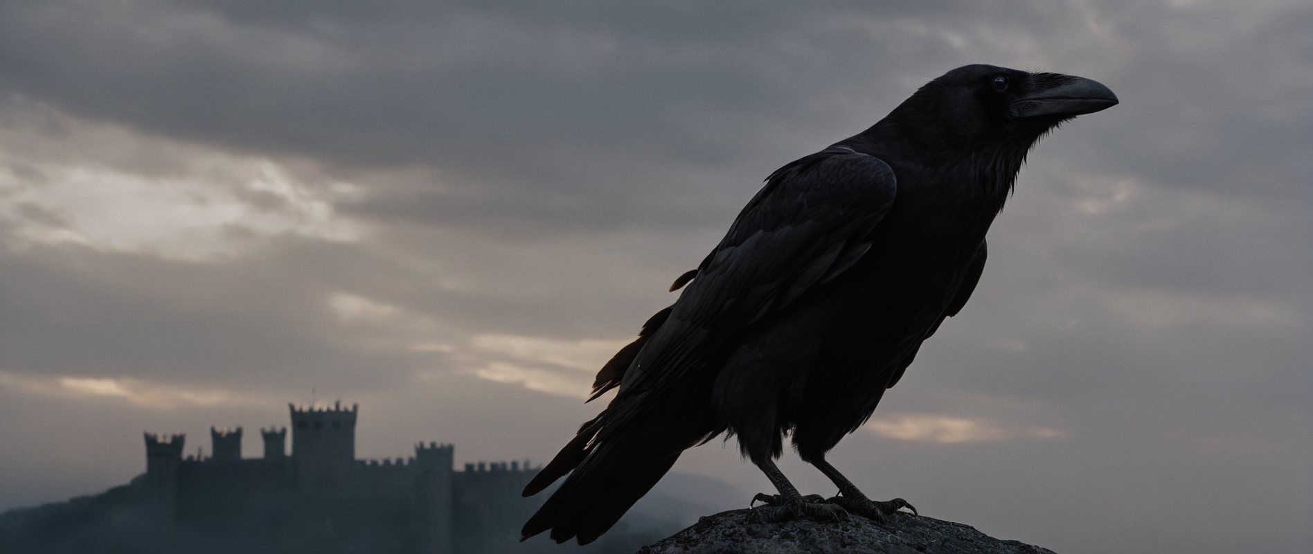 cinematic film still of  <lora:Game of Thrones style:1>
 <lora:Film Grain style:0.5> Film Grain style
 <lora:Chiaroscuro Lighting Style:0.6> Chiaroscuro Lighting style
In medieval times Ravens a large monster raven with a bird on its head,solo,sitting,outdoors,sky,cloud,bird,scenery , cinematic, film, movie still, movie style, film style, fantasy drama, epic drama, dramatic light, dramatic shadow, fictional, Age of Wonders, Age of Empires, warriors,  Medieval style, middle ages, dungeons and dragons style, contrast, color, different people, different, unique, kingdoms and castles style, violent, aggressive, detailed, perfection, detailed face, detailed body, detailed hands, detailed eyes, sharp, Game of Thrones style, shallow depth of field, vignette, highly detailed, high budget, bokeh, cinemascope, moody, epic, gorgeous, film grain, grainy