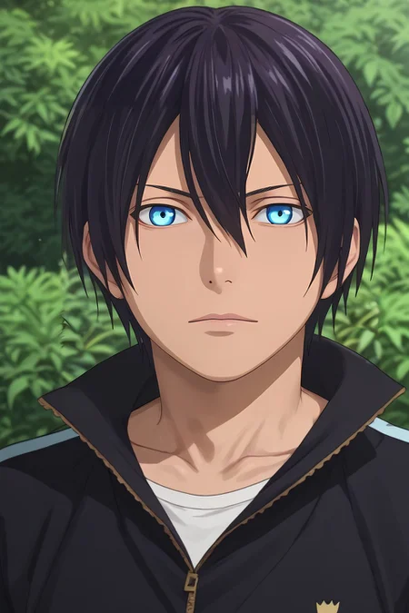 score_9, score_8_up, score_7_up, , rating_safe, , (photorealistic:0.6), , depth of field, 1boy, solo, male focus, <lora:yato_noragami_pony:0.92>, yato_noragami, black hair, blue eyes, short hair, hair between eyes, , , ,, <lora:sdxl_lightning_8step_lora:1>
