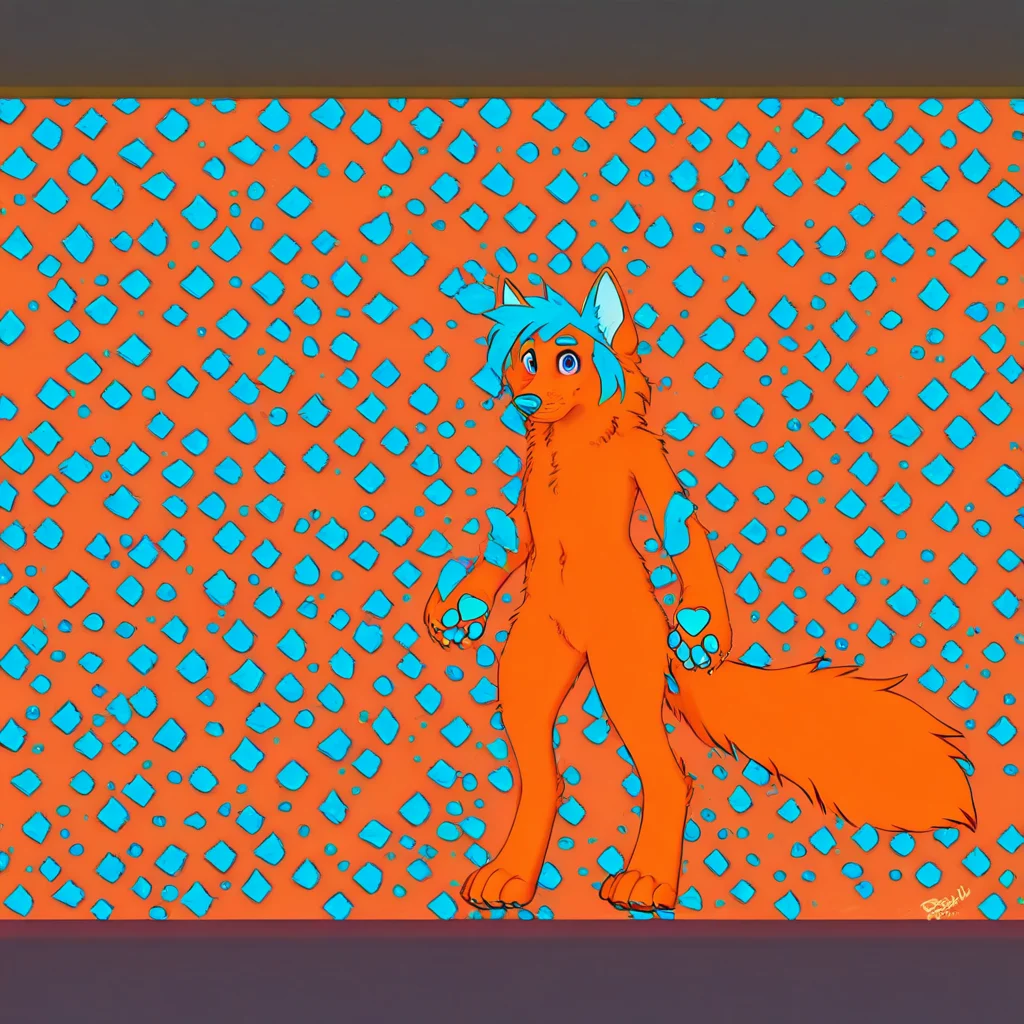(Colin coyote), ((orange fur)), (cyan hair tuft, cyan tongue, cyan nose, cyan paw pads), five fingers, four toes, digitigrade, ((coyote)), (green and blue Eyes), anthro, ((masterpiece)), ((8k quality)), (detailed fur:1.2), AS-YoungerV2, (cinematic lighting)+, backlighting, (shaded)+, photorealistic, hyperrealistic, (young),  (8k resolution, 8k ultra detailed), HDR, (hyper realistic:1.1), (masterpiece:1.4), intricate, intricate sharp details, octane render, RAW Photo, Best quality, detailed shading, perfect lighting, dynamic lighting, ultradetailed, (Photorealistic:1.4). [by dagasi|ancesra:0.6], [by foxovh|personalami:1.1], [by einshelm|tom_fischbach],[by zackary911, by thebigslick], (solo), (body fur:1.1), (best quality) dramatic lighting, (detailed fluffy fur:1.1),((masterpiece)), ((8k quality)), (detailed fur:1.2), AS-YoungerV2, (cinematic lighting)+, backlighting, (shaded)+, photorealistic, hyperrealistic, (young), (8k resolution, 8k ultra detailed), HDR, (hyper realistic:1.1), (masterpiece:1.4), intricate, intricate sharp details, octane render, RAW Photo, Best quality, detailed shading, perfect lighting, dynamic lighting, ultradetailed, (Photorealistic:1.4). [by dagasi|ancesra:0.6], [by foxovh|personalami:1.1], [by einshelm|tom_fischbach],[by zackary911, by thebigslick], (solo), (body fur:1.1), (best quality) dramatic lighting, (detailed fluffy fur:1.1), (Colin coyote), ((orange fur)), (cyan hair tuft, cyan tongue, cyan nose, cyan paw pads), five fingers, four toes, digitigrade, ((coyote)), (green and blue Eyes)