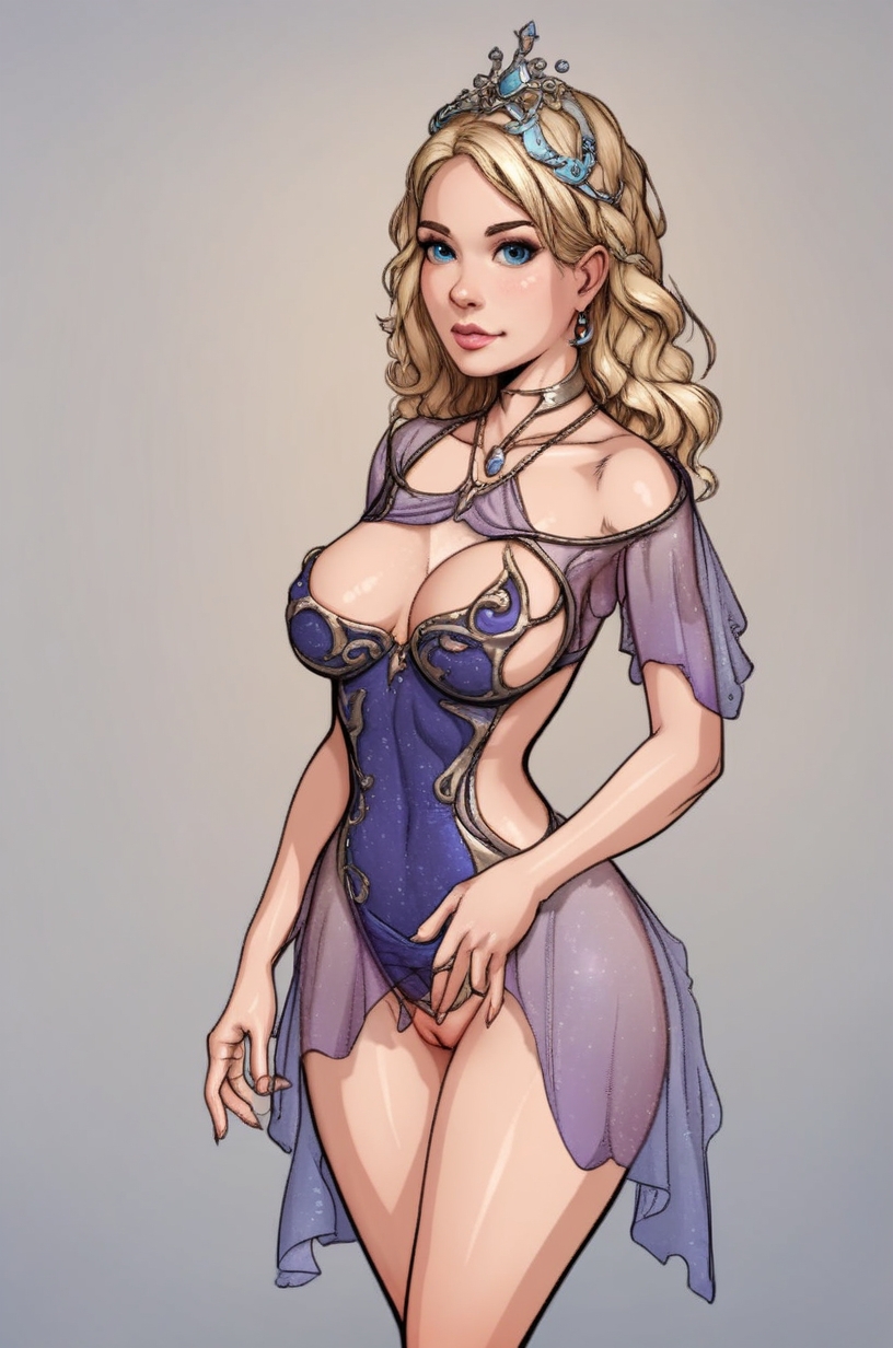 score_9, score_8_up, score_7_up, score_6, score_5, score_4, source_cartoon, realistic,1girl, looking at viewer, rating_questionable\rating_explicit herm dress <lora:Witch_Trainer-000007:0.8> w1tchtr4a1n3r.