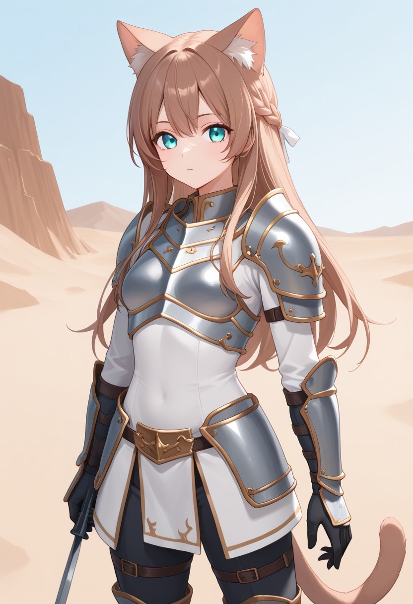 score_9, elbiachan, plate armor, naval, desert style,