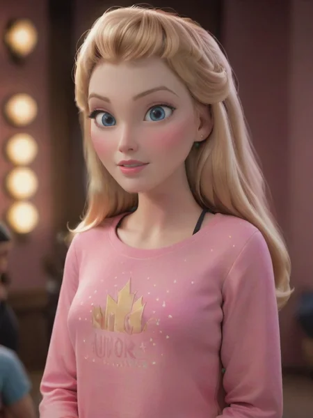 cinematic film still  casual aurora in pink shirt,  <lora:add-detail-xl:1> <lora:princess_xl_v2:0.8>,   . shallow depth of field, vignette, highly detailed, high budget, bokeh, cinemascope, moody, epic, gorgeous, film grain, grainy