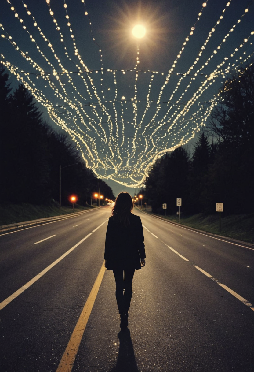 all the roads we have to walk are winding, And all the lights that lead us there are blinding, There are many things that I would like to say to you, but I don't know how, because maybe, you're gonna be the one that saves me, and after all, you're my wonder wall