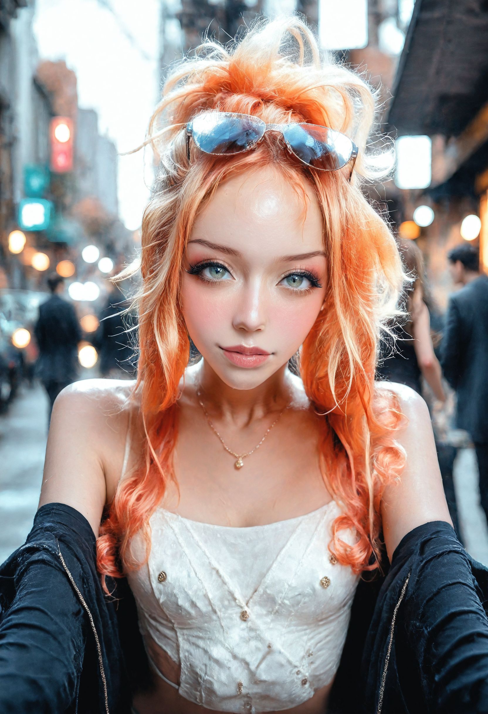 <lora:Illustrious_Realistic_Fashion_Collection_-_Gyaru:1> street photo of a gyaru woman with fancy hair-do, subsurface scathering, depth of field, skin pores, detailed skin, masterpiece, best quality, newest, absurdres, highres, feeling, impact, very awa, dim lighting, sidelighting, skindentation, amazing quality, scenery, very aesthetic, newest, volumetric lighting, blending, <lora:add-detail-xl:1> <lora:cfg_scale_boost:1> <lora:sdxl_enhance:1> <lora:spo_sdxl_10ep_4k-data_lora_webui:1>