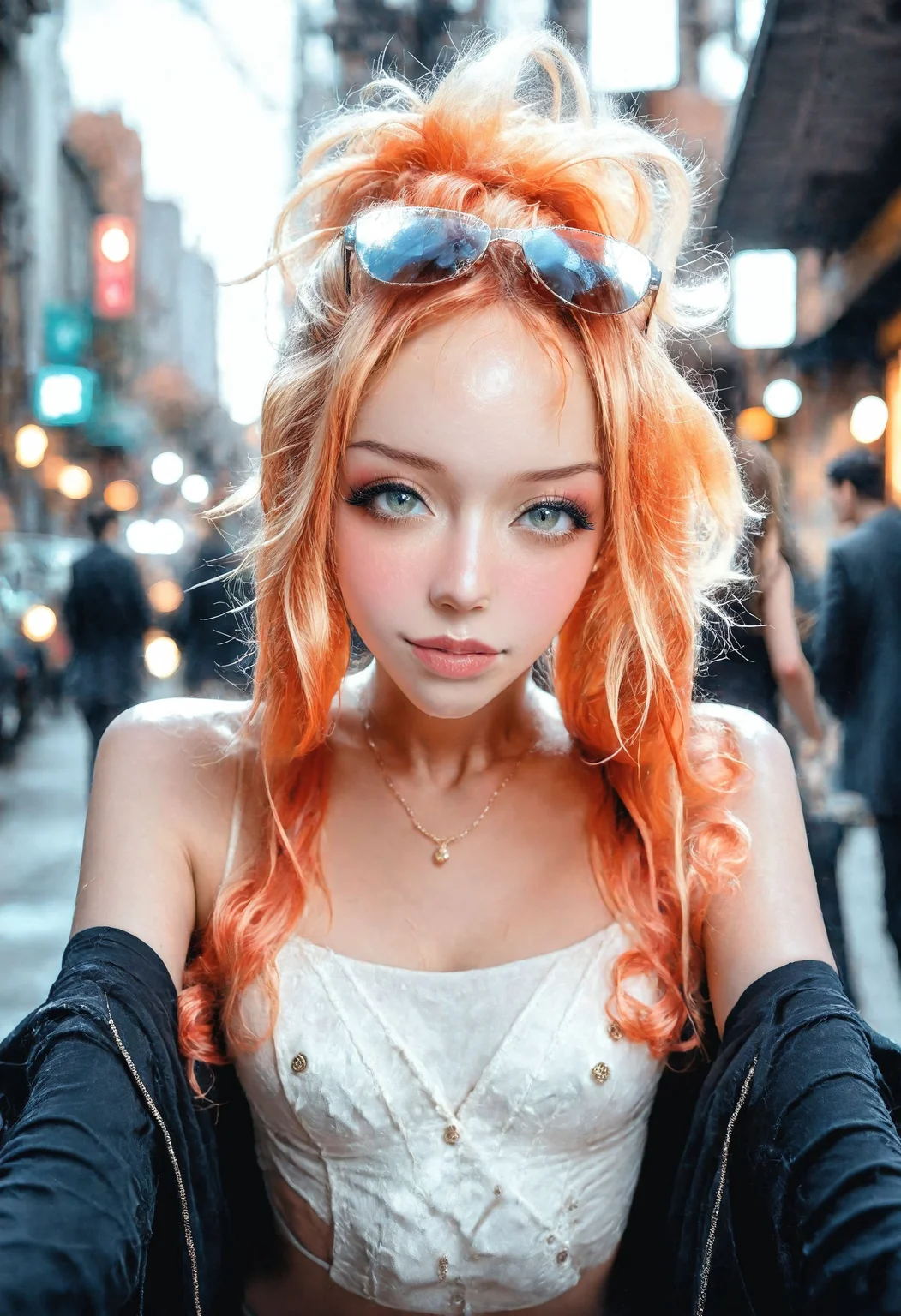 <lora:Illustrious_Realistic_Fashion_Collection_-_Gyaru:1> street photo of a gyaru woman with fancy hair-do, subsurface scathering, depth of field, skin pores, detailed skin, masterpiece, best quality, newest, absurdres, highres, feeling, impact, very awa, dim lighting, sidelighting, skindentation, amazing quality, scenery, very aesthetic, newest, volumetric lighting, blending, <lora:add-detail-xl:1> <lora:cfg_scale_boost:1> <lora:sdxl_enhance:1> <lora:spo_sdxl_10ep_4k-data_lora_webui:1>
