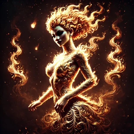 Score_9, score_8_up, score_7_up, high quality, 4k, 8k, extremely detailed, flamestyle, beautiful woman, ethereal <lora:Flame_Style:0.8> <lora:p:0.7>