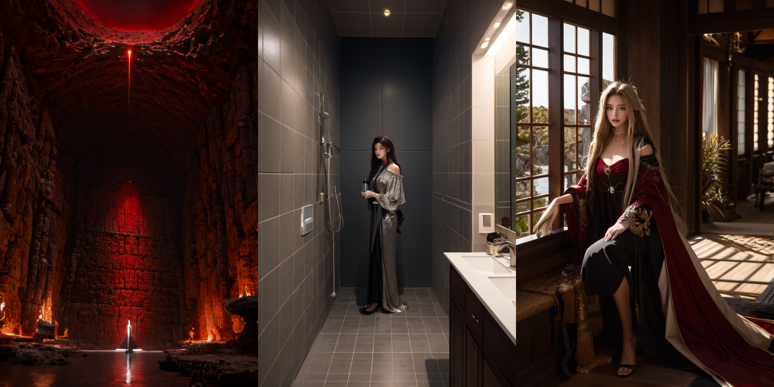 (otherworldly), highly insanely detailed, masterpiece, top quality, best quality, highres, 4k, 8k, RAW photo, (very aesthetic, beautiful and aesthetic), <lora:Great_Landscapes_v1.0:0.7>, 
1girl, solo, 
Tower13_Gizelle, 
a beautiful elvish girl, 
$(char-skin-tanned-dark-é»ç®-bronze-001), 
(__lazy-wildcards/char/haircolor__), 
__lazy-wildcards/dataset/background__, (fantasy world)