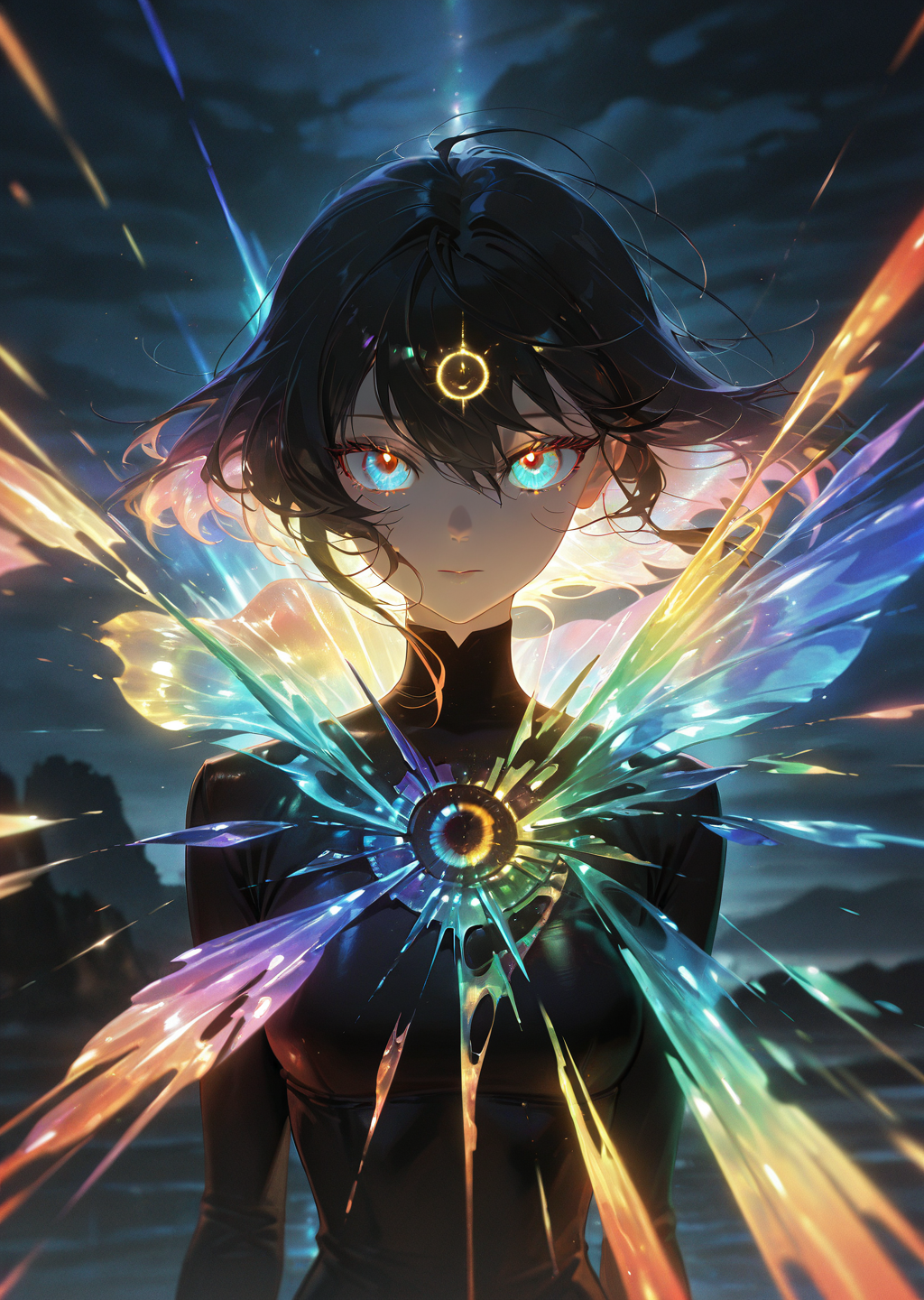 masterpiece, best quality, amazing quality, very aesthetic, absurdres,  newest, (scenery, volumetric lighting),
eye_focus,
1girl, solo, anime crystal eyes, sharp faceted irises, gemstone texture, prismatic color shifts, deep reflective surface, intricate ultra-high-quality detailing, soft internal glow, smooth gradient blending, ethereal elegant gaze, subtle sparkles, refined anime fantasy aesthetic, ambient glowing light, dreamlike soft shadows, digital painting with cinematic depth
,masterpiece, best quality, amazing quality, very aesthetic, absurdres,  newest, (scenery, volumetric lighting),
, <lora:eye_focus_illus:0.8>,