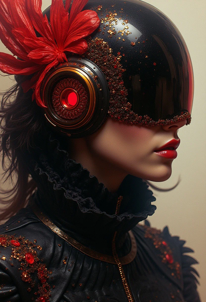 portrait of daft punk, elegant, intricate, headshot, highly detailed, digital painting, artstation, concept art, sharp focus, illustration, art by artgerm and greg rutkowski and alphonse mucha