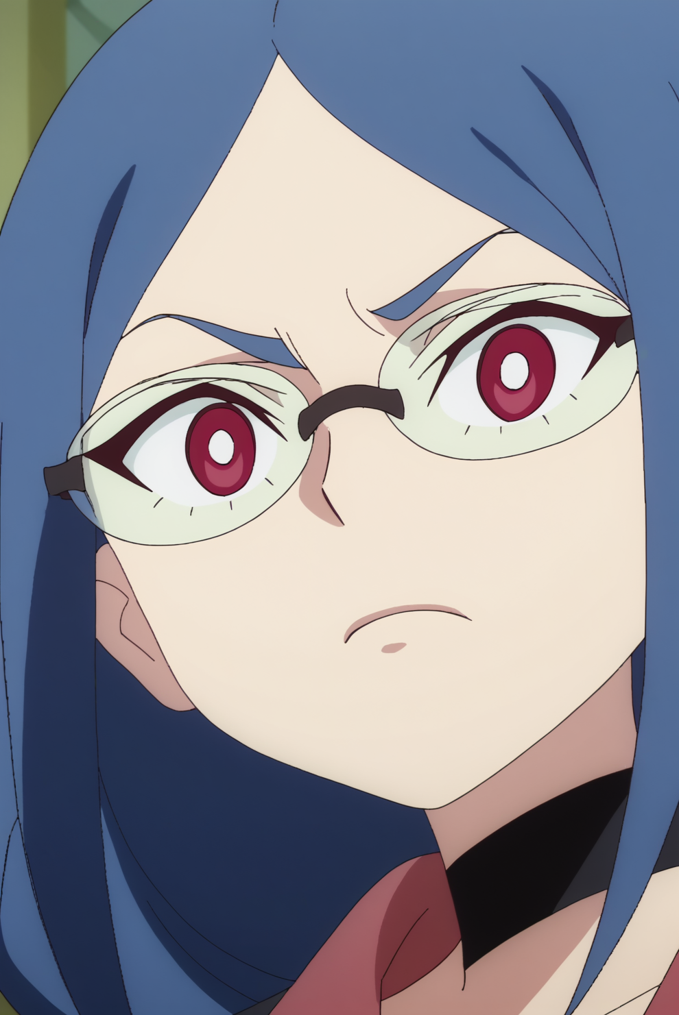 score_8_up, score_7_up, anime screencap, perfection,  Ursula Callistis, solo, upper body <lora:Little_Witch_Academia-Ursula_Callistis-PDXL:0.8>