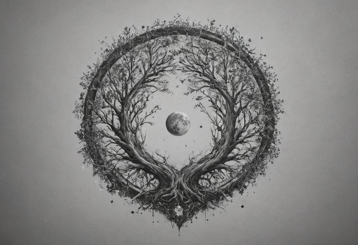 "Visualize a line art tattoo design inspired by the concept of 'as above, so below,' depicting the interconnectedness of the universe. Imagine intertwining elements such as stars, roots, and branches to symbolize the unity of the cosmos and the earth. Consider how you would like these elements to flow together and what symbolic meanings they hold for you. Feel free to explore different styles and compositions to bring this concept to life in your tattoo design.
<lora:add-detail-xl:0.95> <lora:dvr-lnds-sdxl:0.3> dvr-lnds-sdxl <lora:MJ52:0.25> <lora:ral-apoctvisn-sdxl:0.3> ral-apoctvisn <lora:zavy-cntrst-sdxl:0.35> dark, chiaroscuro, low-key <lora:zavy-rmlght-sdxl:0.41> zavy-rmlght <lora:SDXLFaeTastic2400:0.225>