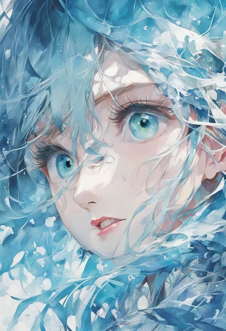 best quality, masterpiece, aqua eyes, multiple girls
