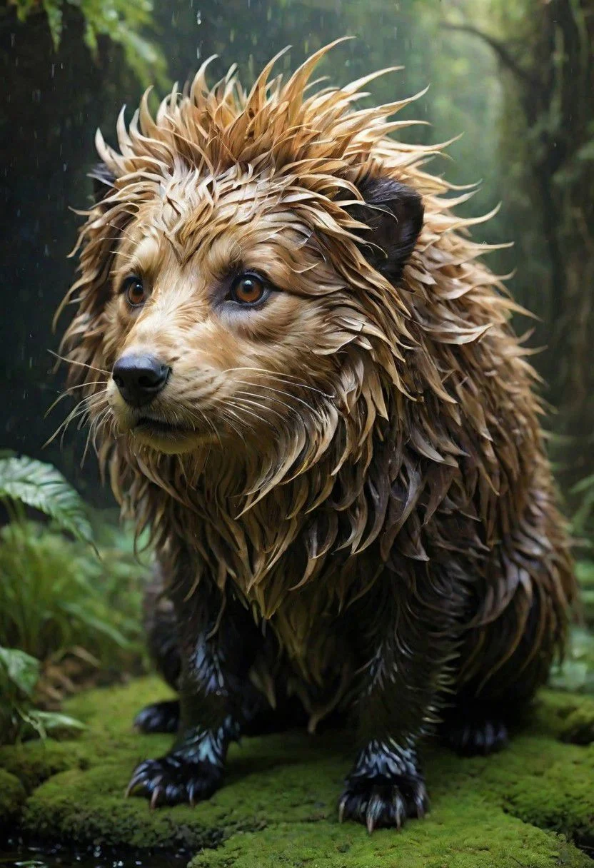 famous artwork by (magali villeneuve:1.2), detailed expressive eyes, fantasy style, the eccentric uncommon mobglow with grimegobbering vrangboodle and a vassled zibberzang that shields it from rain, it is covered in fluffy tocker and stalks carefully through the juxtafondling ponds of planet shmodderball v, where oversized lormshmog and pongfruddled jubshmurgler line the water's edge , poster art, bold lines, expressive drawing, award winning, (intricate details, masterpiece, best quality:1.4),Gelatine
looking at viewer, dynamic pose
<lora:add-detail-xl:1> <lora:xl_more_art-full_v1:0.5> <lora:NicolaSamori:0.5> in the style of nicola samori <lora:looking_at_viewer:2>